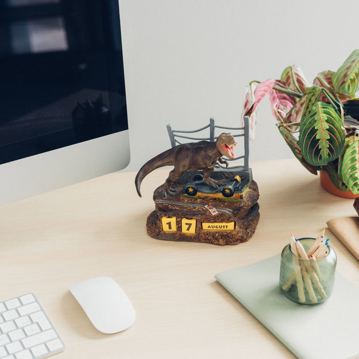 Jurassic Park Calendario perpetuo 3D